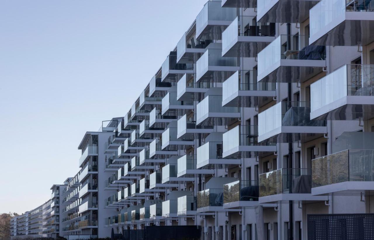 Erstvermietung: Ein Katzensprung zum Meer - 3 Zi, 2 Bäder, Balkon Ostseebad Ostseebad Binz Exterior foto